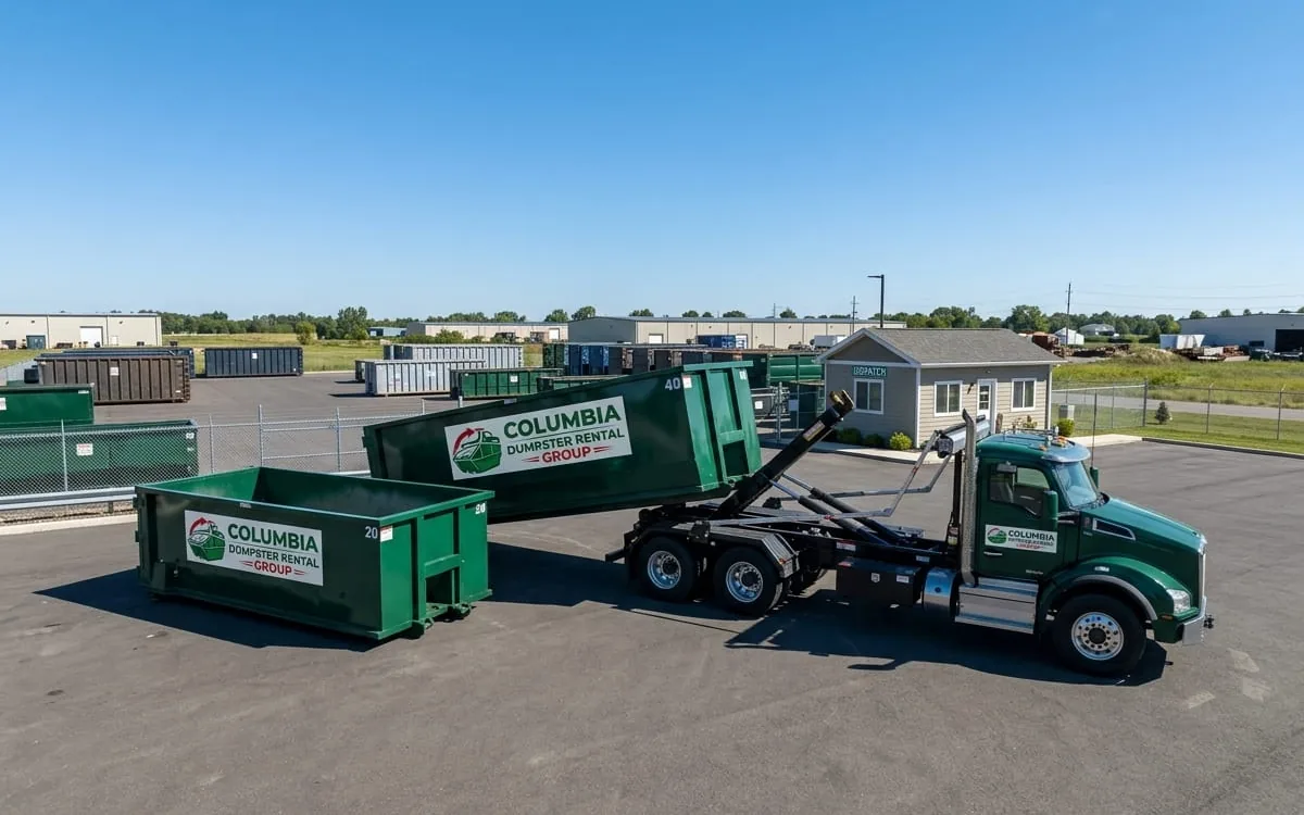 40 Yard Dumpster in Columbia TN
