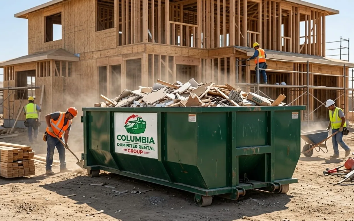 Construction Dumpster Rental in Columbia TN