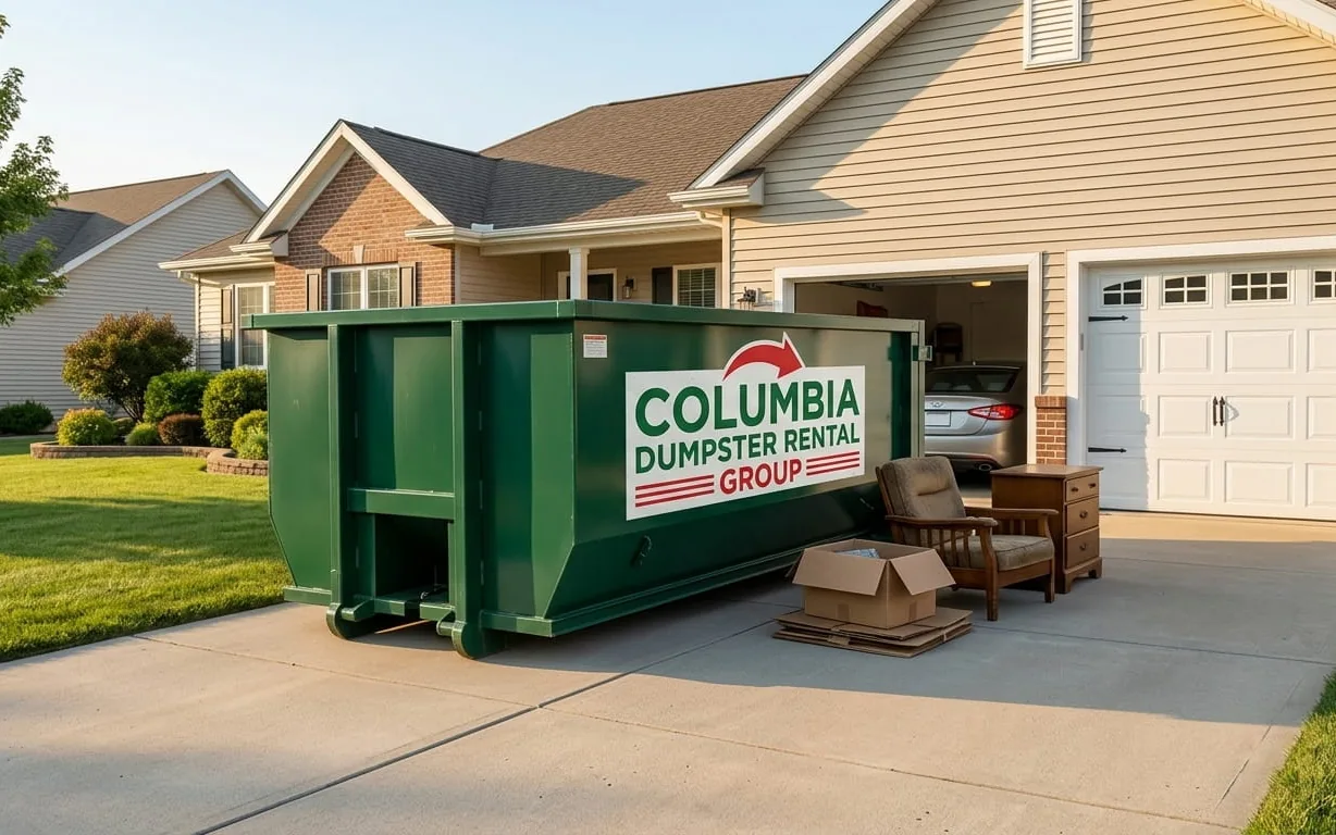 Residential Dumpster Rental in Columbia TN